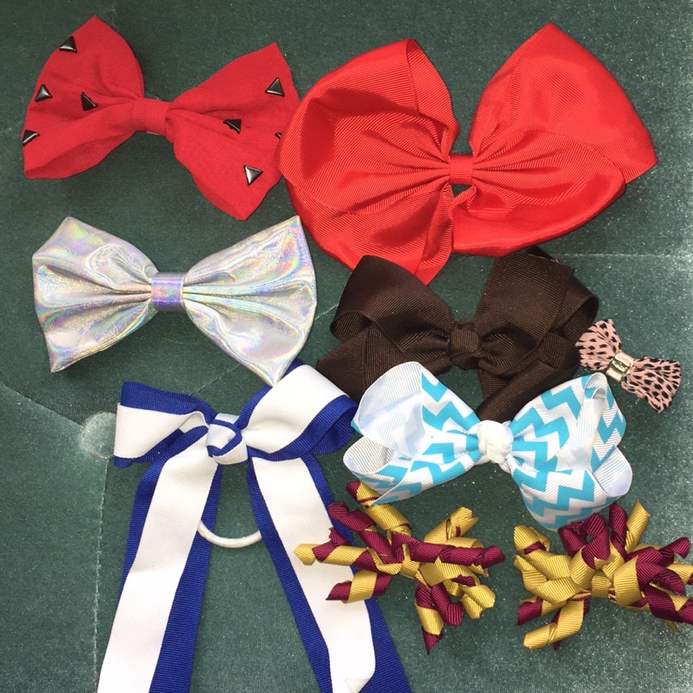 Hair Bow Lot